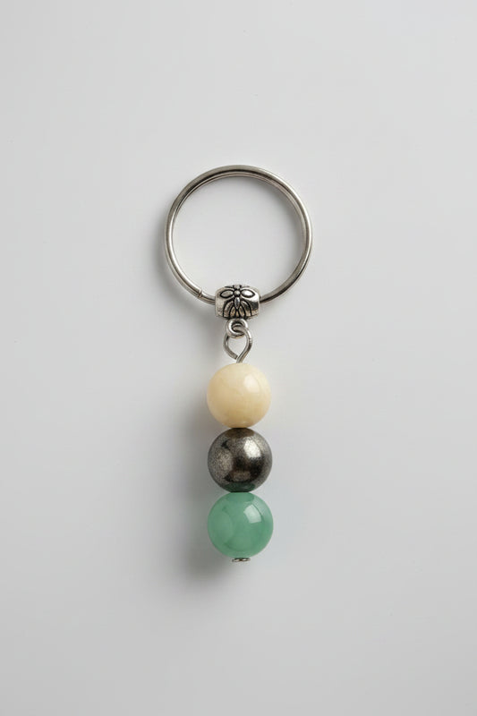 Porte-clés "Harmonie minérale" – Équilibre et sérénité